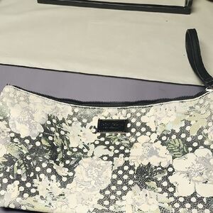 Floral Black and White Women's Bag